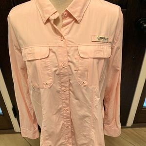 Shirt - MAGELLAN Outdoors Women’s light pink shirt